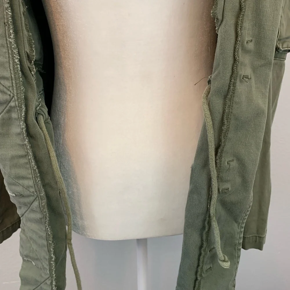 Sam Edelman Army Green Military Jacket